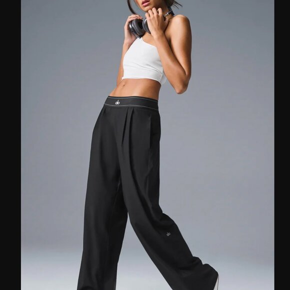 ALO Yoga Pants - Alo Yoga Suit Up Trouser , Black, Small , New Pants